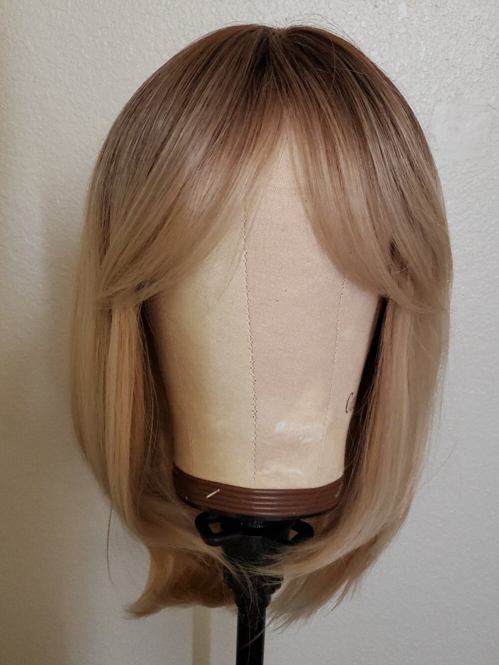 Haircube Realistic Blonde Synthetic Wig
